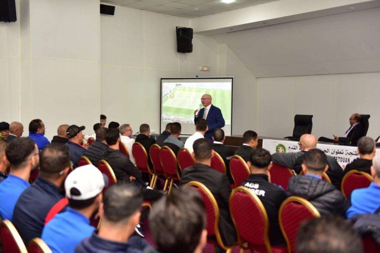 الإدارة التقنية الوطنية تشرف على تكوينات بعصبة الشمال لكرة القدم