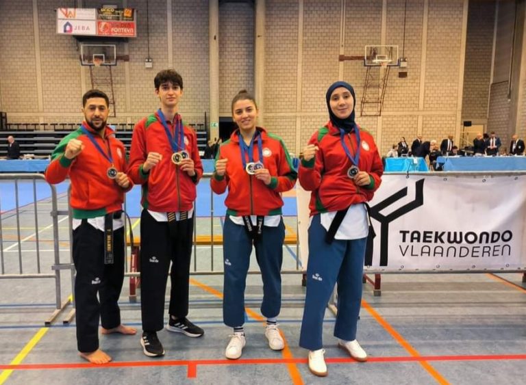 بلجيكا…نادي شباب تطوان للتكواندو يتألق في الدوري البلجيكي