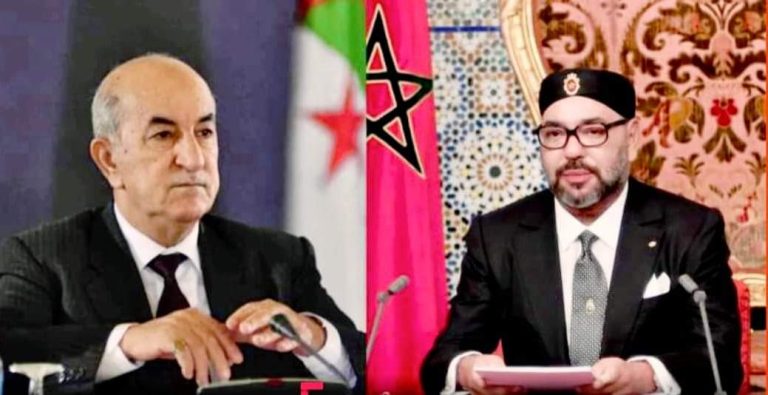 رئيس الجمهورية الجزائرية يبعت برسالة تعزية لجلالة الملك محمد السادس