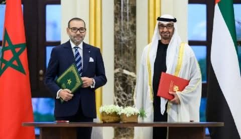 الملك محمد السادس يصل دولة الإمارات العربية المتحدة في زيارة خاصة.