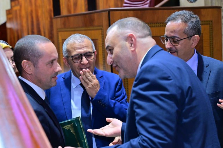 حضور البرلماني منصف الطوب للجلسة العمومية المخصصة للأسئلة الشفهية بمجلس النواب.