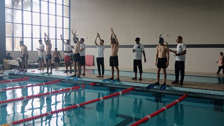 تقرير حول البطولة الجهوية للسباحة بالزعانف