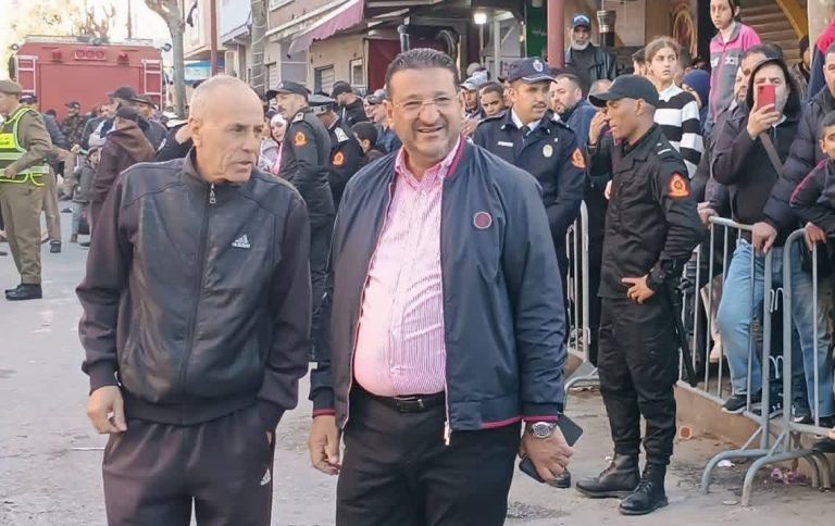 البرلماني محمد العربي المرابط في زيارة تضامنية لأسر ضحايا فاجعة شاحنة الفنيدق