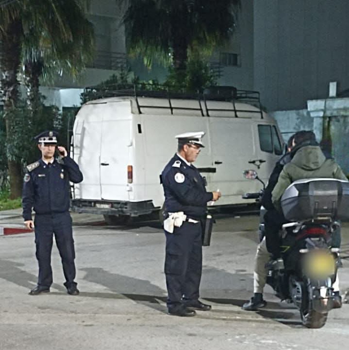 أمن مرتيل يشدد المراقبة على الدراجات النارية، ويفعل حملات السلامة الطرقية