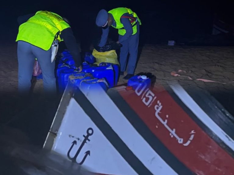 الدرك الملكي يحبط رحلة للهجرة غير النظامية بشاطئ العشيشات ويوقف 14 شخصا